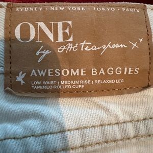 ONE jeans light was size 26 like new